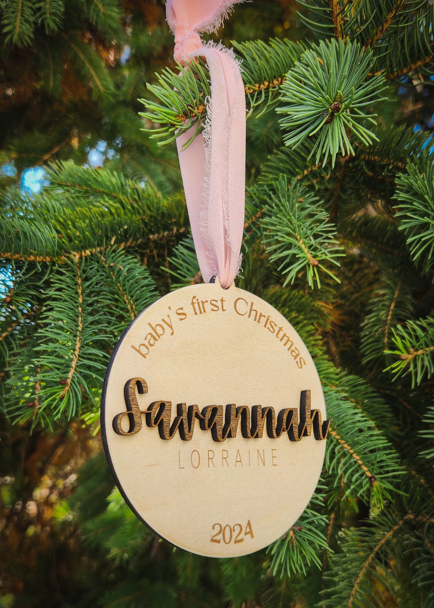 Baby's 1st Christmas Ornament