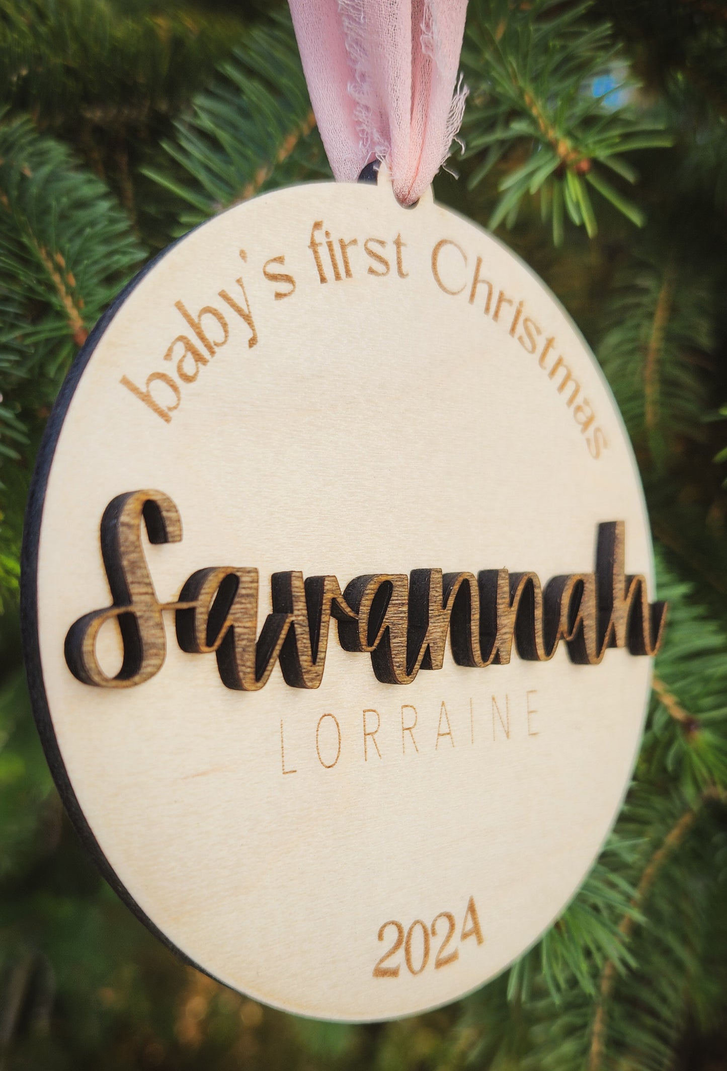Baby's 1st Christmas Ornament