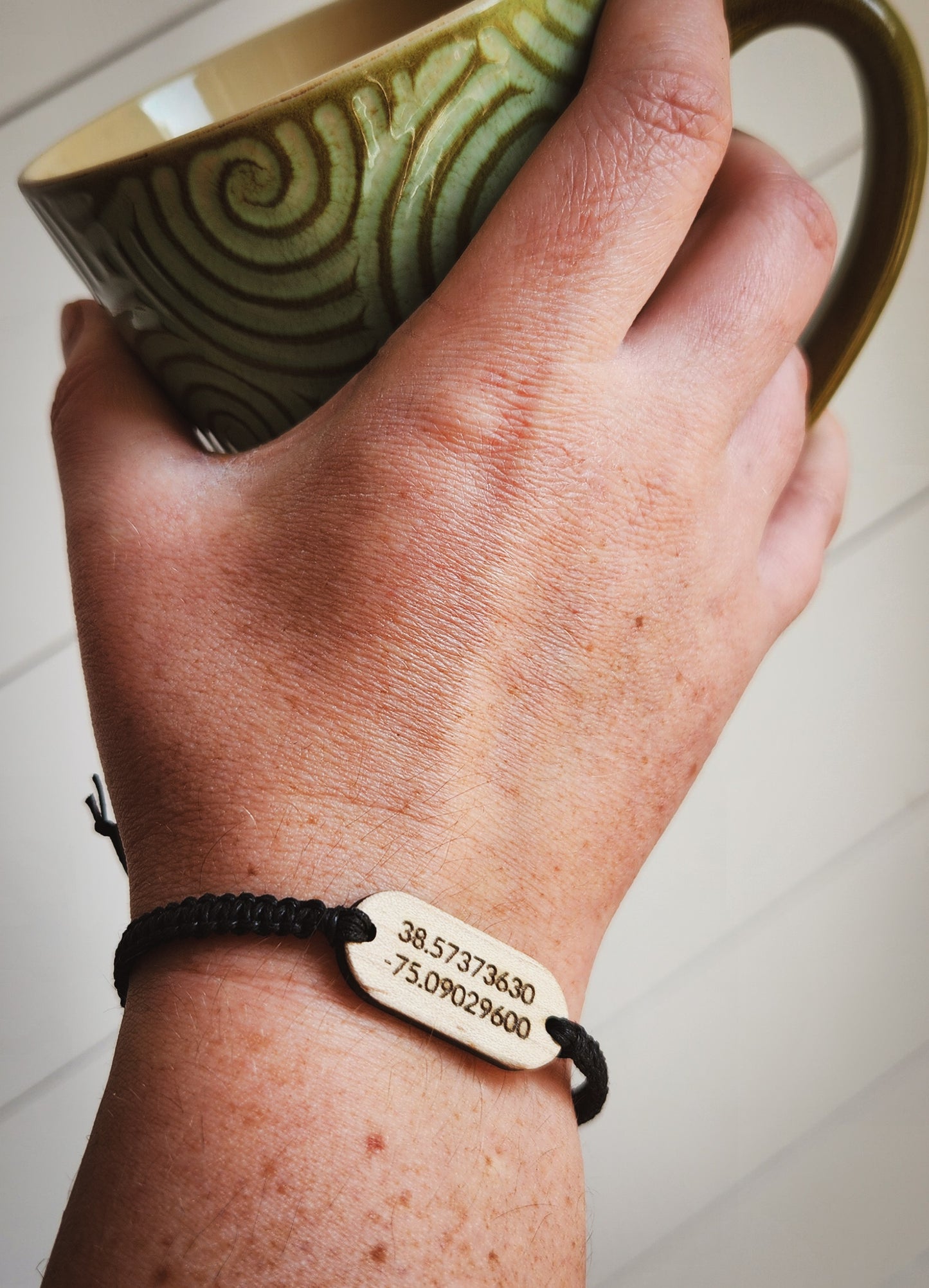 Custom Coordinates Bracelets