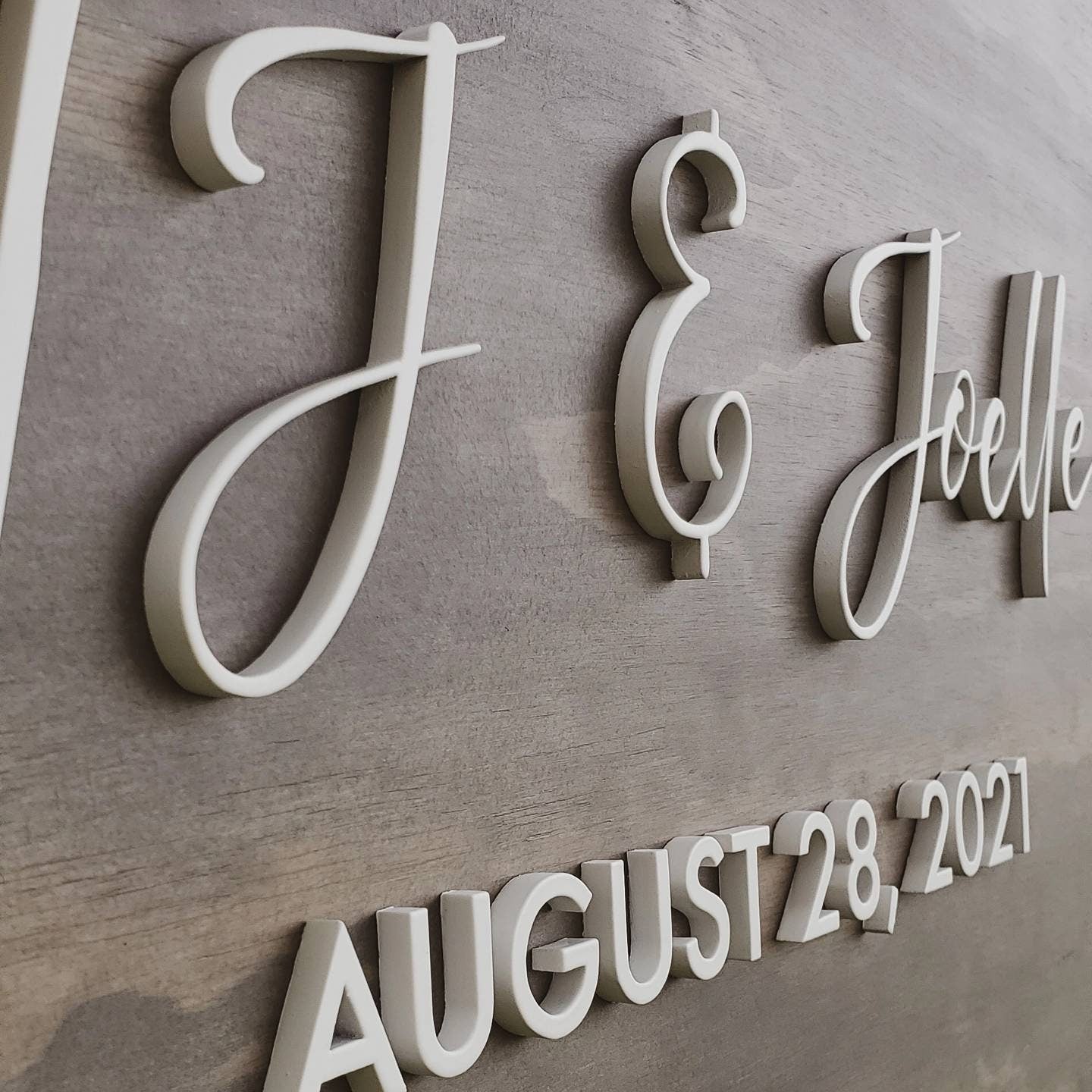 Rectangle Custom Wedding Guestbook | Wooden Wedding Sign | Free Shipping
