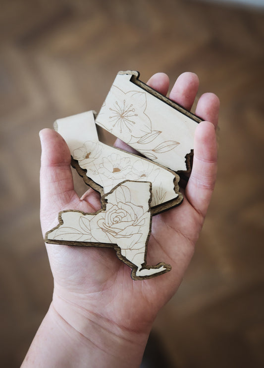 State Flower Magnets