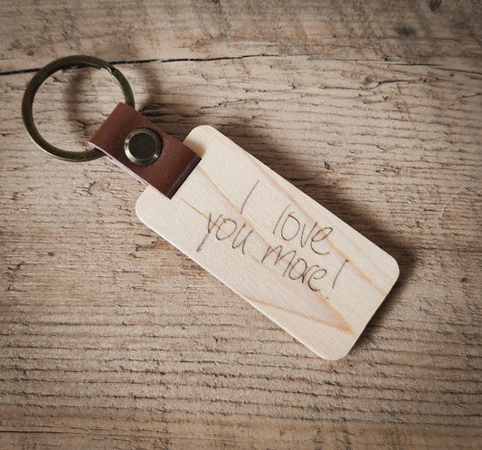 Custom Handwriting Keychain