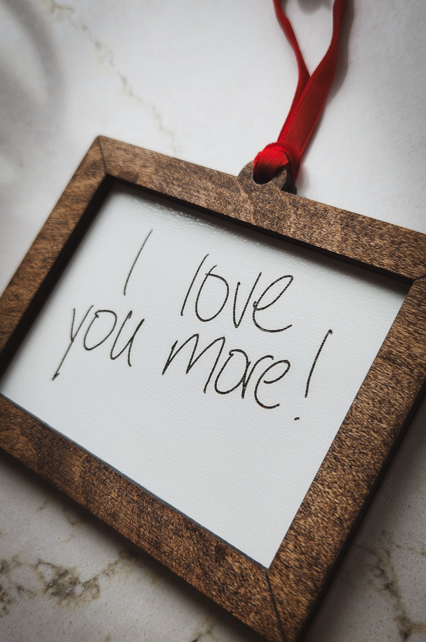 Custom Handwriting Ornament