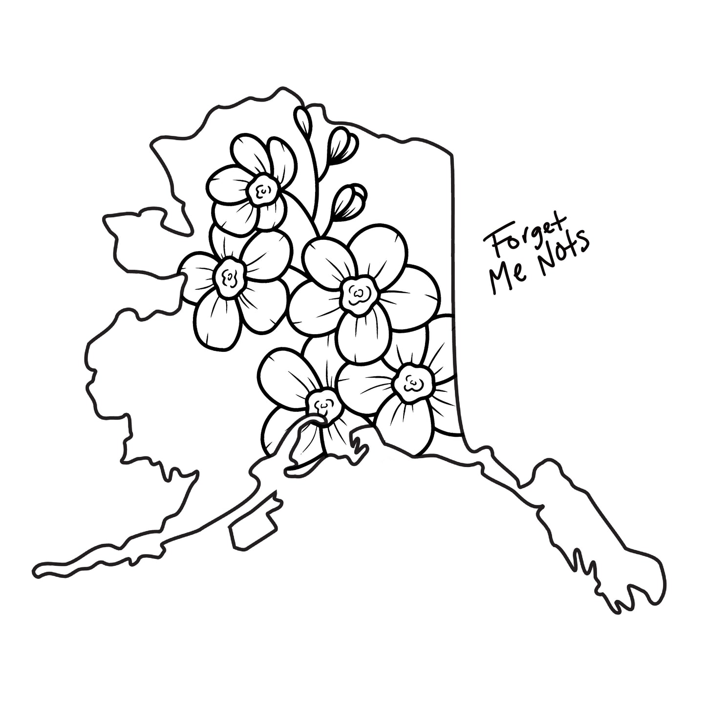 State Flower Magnets